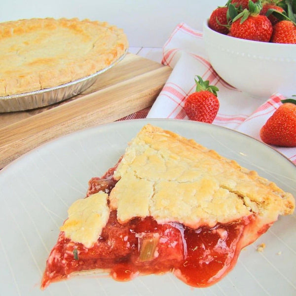 Strawberry Rhubarb Pie From House of Pies Online Store
